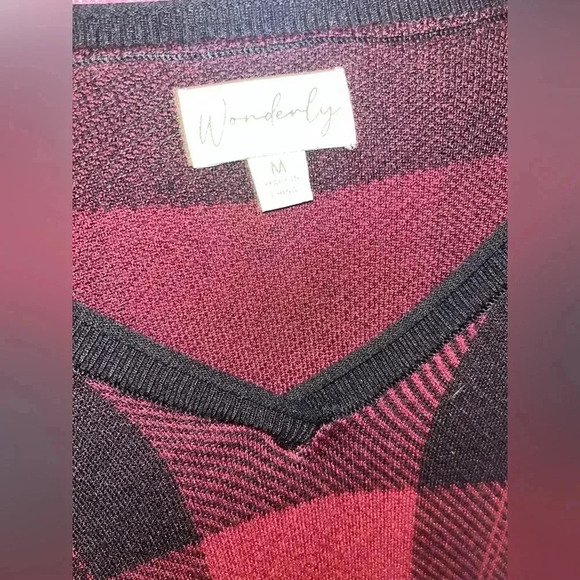 Wonderly Tunic Sweater Size Medium - Picture 4 of 5